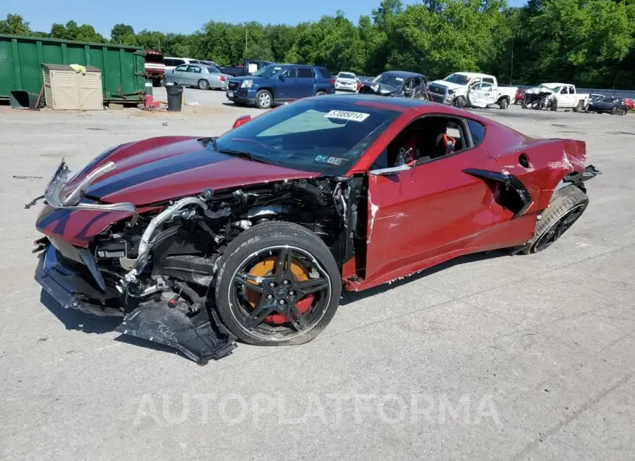 CHEVROLET CORVETTE S 2021 vin 1G1YC2D4XM5108100 from auto auction Copart