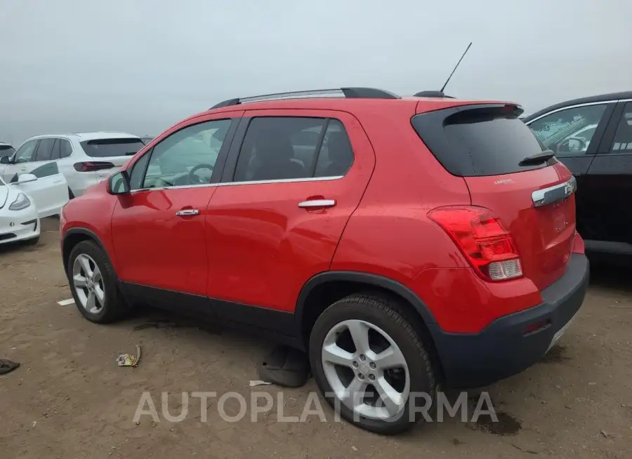 CHEVROLET TRAX LTZ 2015 vin 3GNCJTSBXFL239259 from auto auction Copart