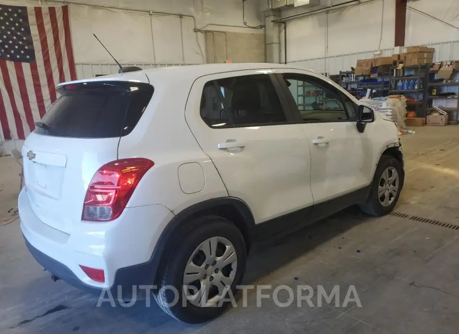 CHEVROLET TRAX LS 2017 vin KL7CJKSB1HB228154 from auto auction Copart