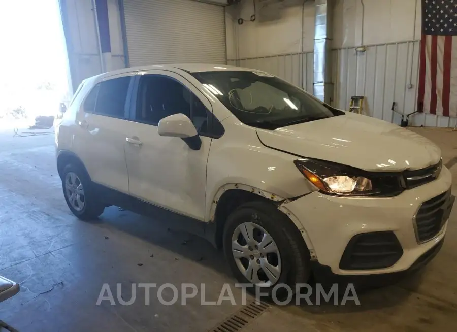 CHEVROLET TRAX LS 2017 vin KL7CJKSB1HB228154 from auto auction Copart