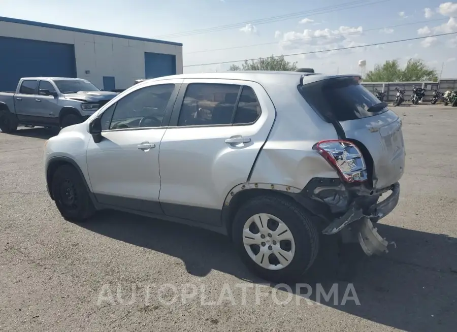 CHEVROLET TRAX LS 2016 vin KL7CJKSB2GB588810 from auto auction Copart