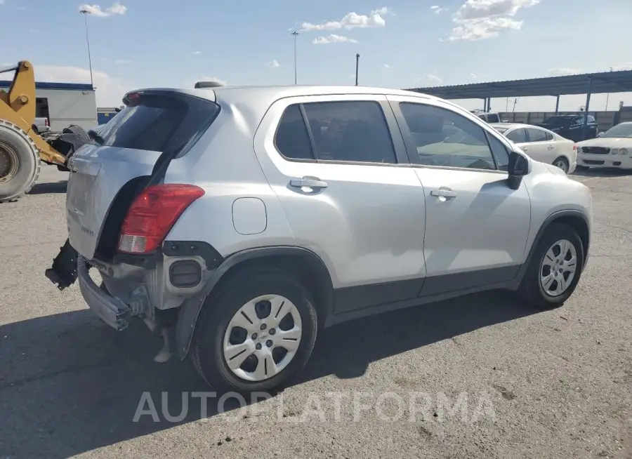 CHEVROLET TRAX LS 2016 vin KL7CJKSB2GB588810 from auto auction Copart