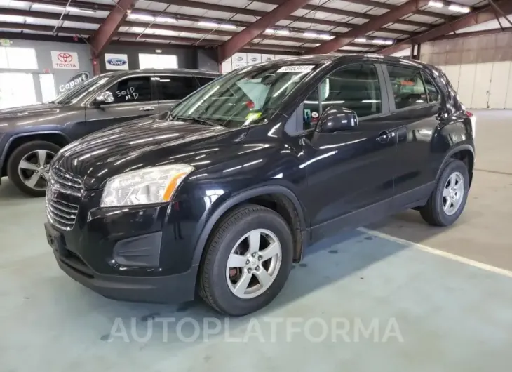 CHEVROLET TRAX 1LS 2015 vin KL7CJPSB8FB065321 from auto auction Copart