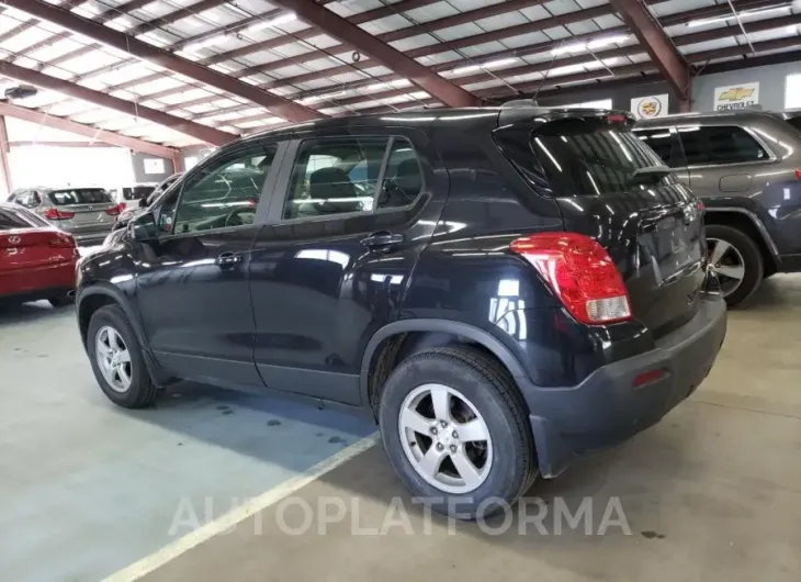 CHEVROLET TRAX 1LS 2015 vin KL7CJPSB8FB065321 from auto auction Copart