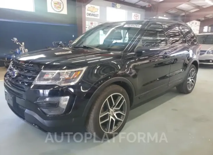 FORD EXPLORER S 2016 vin 1FM5K8GT1GGB19851 from auto auction Copart