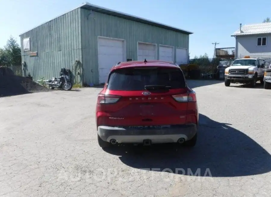 FORD ESCAPE TIT 2022 vin 1FMCU0LZ5NUA18257 from auto auction Copart