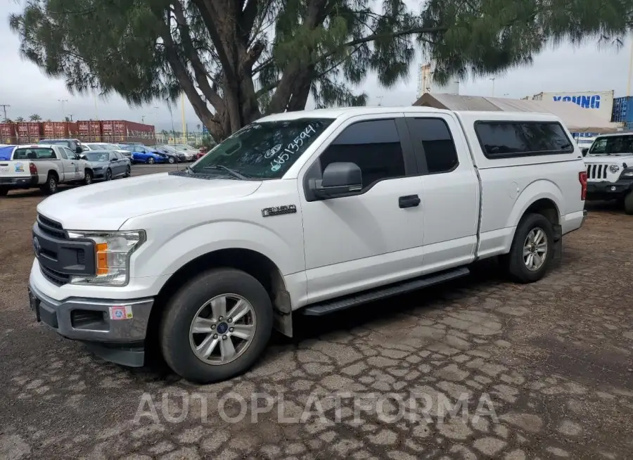 FORD F150 SUPER 2018 vin 1FTEX1CBXJKD86369 from auto auction Copart