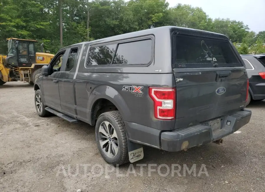 FORD F150 SUPER 2019 vin 1FTEX1EP7KKF06137 from auto auction Copart