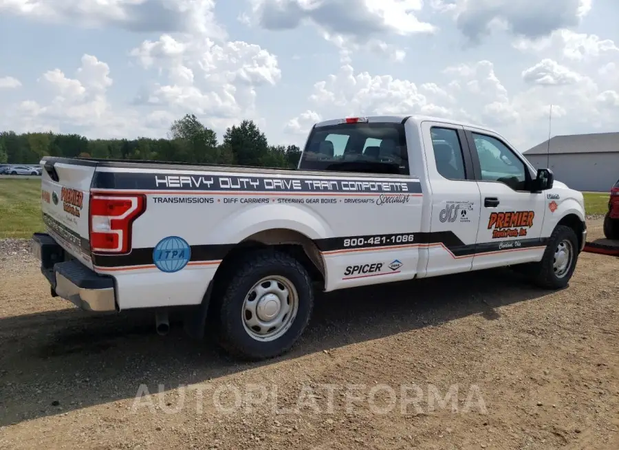 FORD F150 SUPER 2018 vin 1FTFX1CG8JKF63016 from auto auction Copart