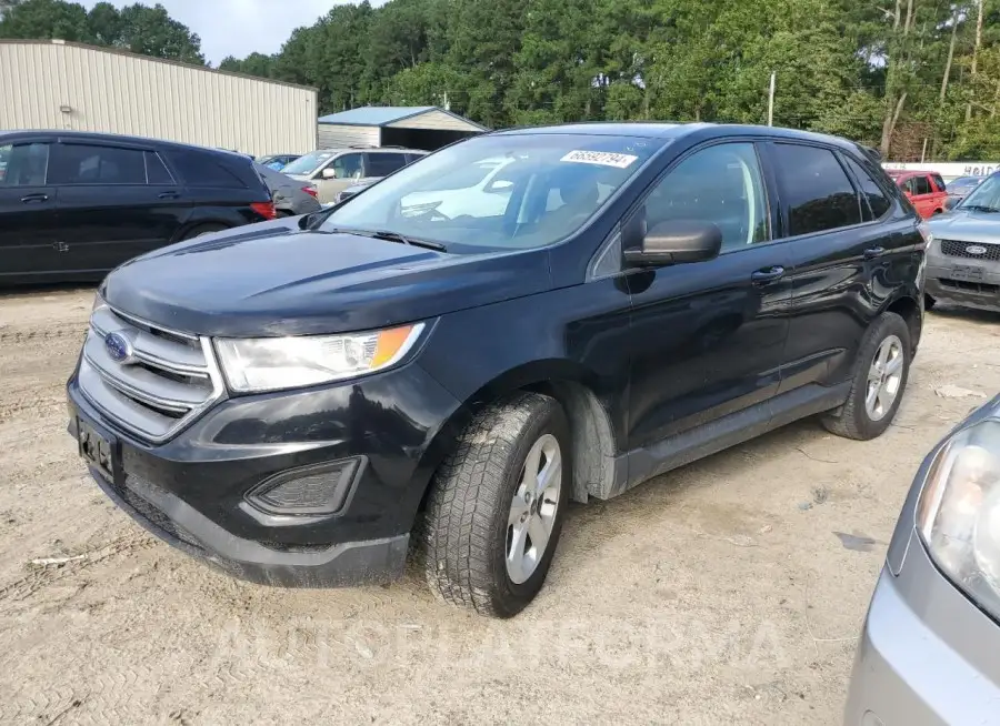 FORD EDGE SE 2016 vin 2FMPK3G91GBC30245 from auto auction Copart