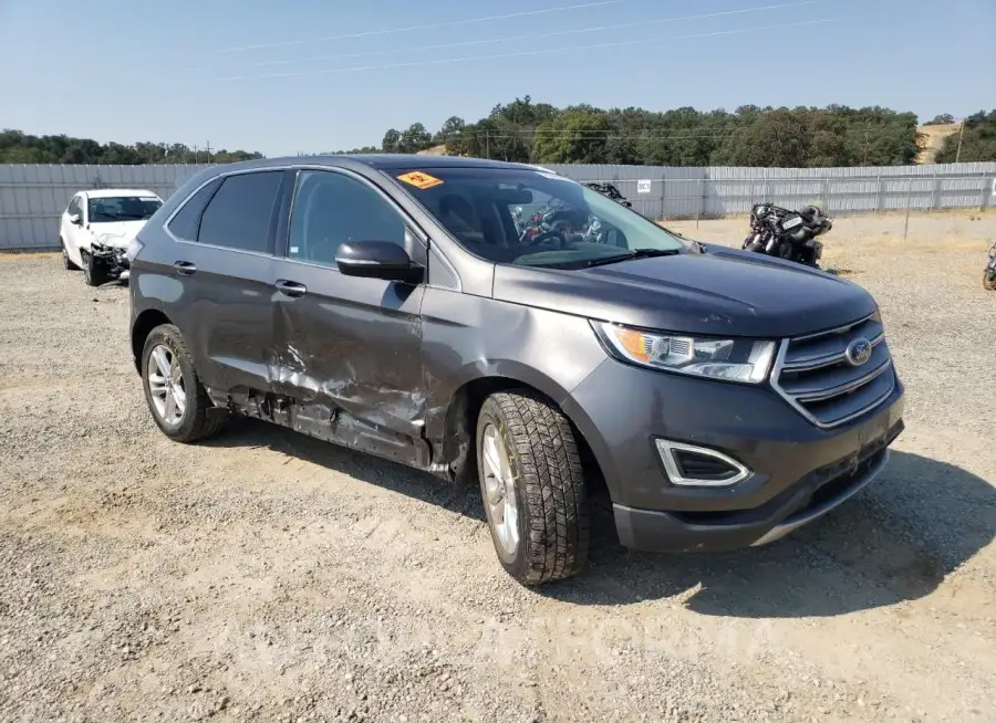 FORD EDGE SEL 2015 vin 2FMTK3J98FBB12926 from auto auction Copart