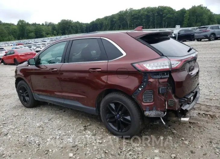 FORD EDGE SEL 2015 vin 2FMTK4J90FBC04831 from auto auction Copart