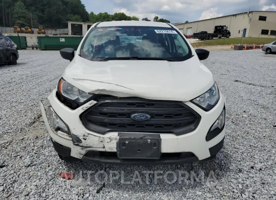 FORD ECOSPORT S 2018 vin MAJ6P1SL5JC236040 from auto auction Copart