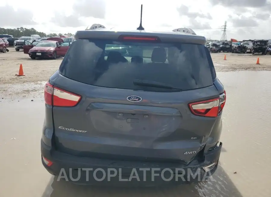 FORD ECOSPORT S 2021 vin MAJ6S3GL9MC451282 from auto auction Copart