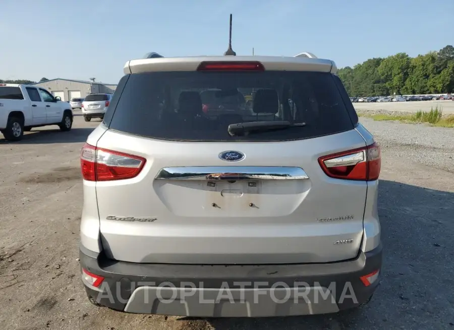 FORD ECOSPORT T 2019 vin MAJ6S3KL4KC264391 from auto auction Copart