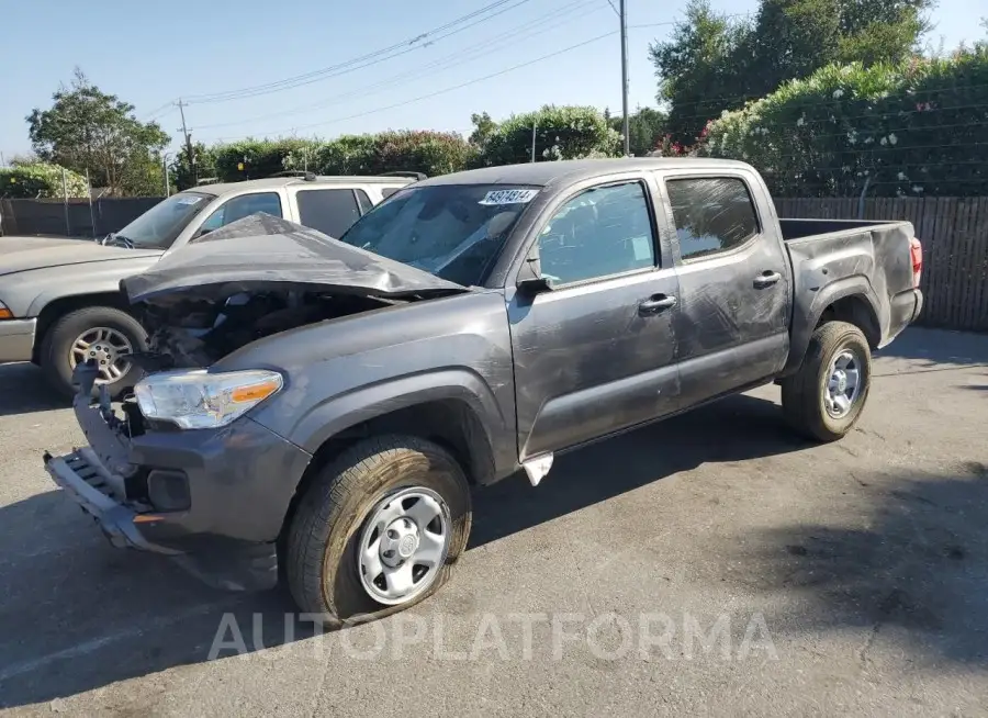 TOYOTA TACOMA DOU 2021 vin 3TYAX5GN8MT027906 from auto auction Copart