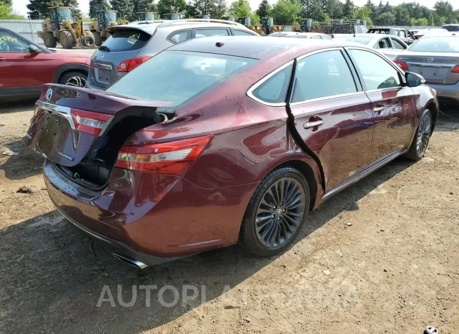 TOYOTA AVALON XLE 2016 vin 4T1BK1EB6GU238291 from auto auction Copart