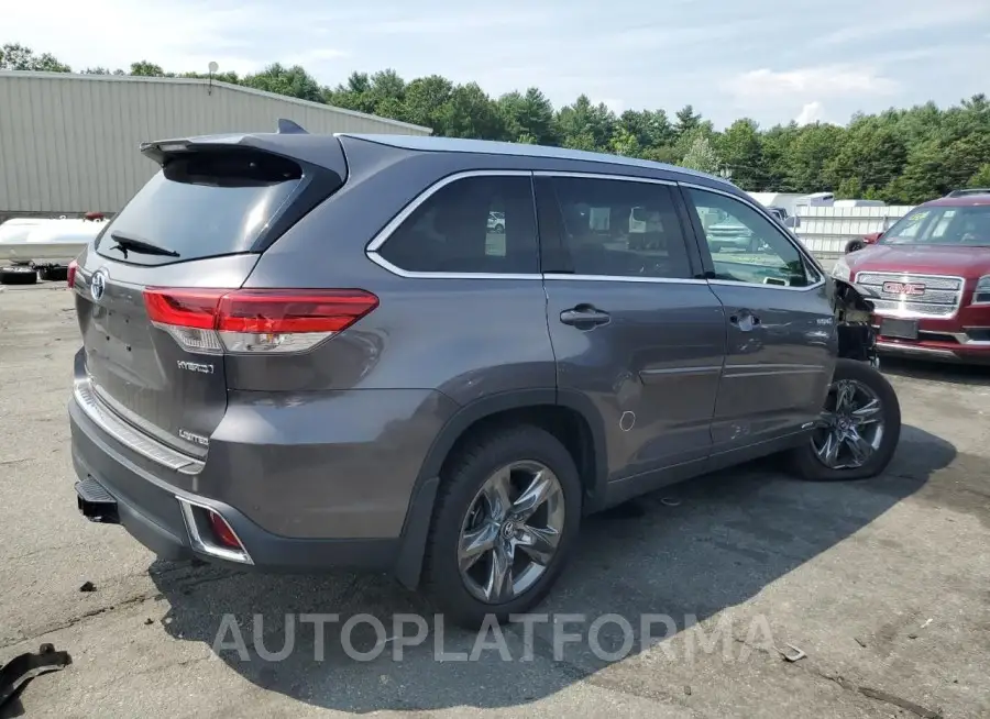 TOYOTA HIGHLANDER 2017 vin 5TDDGRFHXHS031912 from auto auction Copart