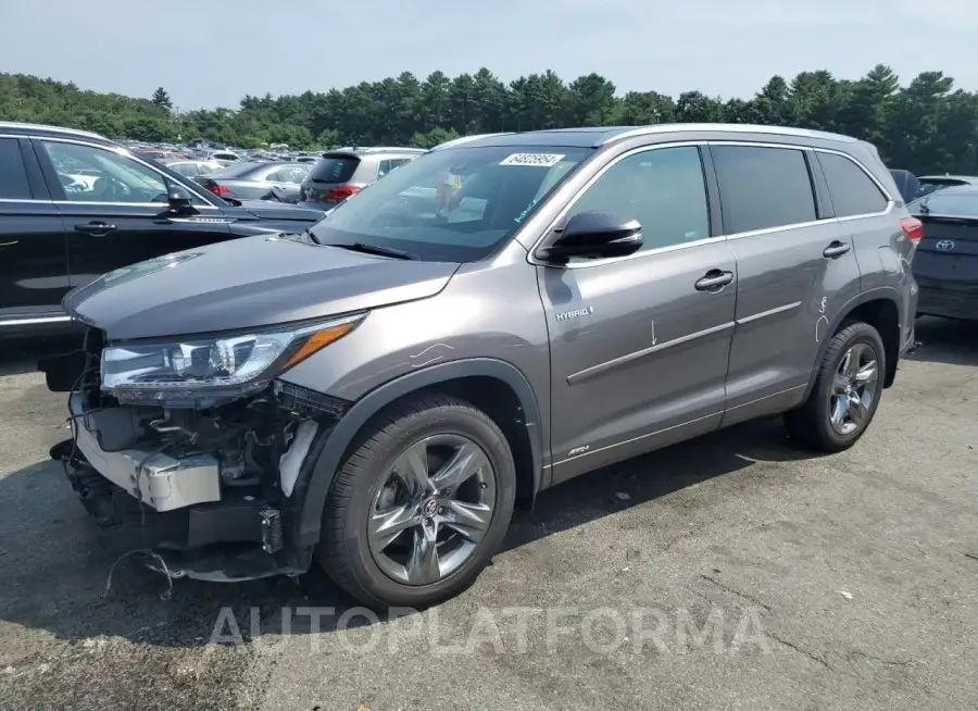 TOYOTA HIGHLANDER 2017 vin 5TDDGRFHXHS031912 from auto auction Copart