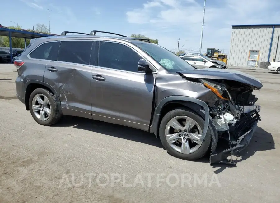 TOYOTA HIGHLANDER 2016 vin 5TDDKRFH0GS292477 from auto auction Copart