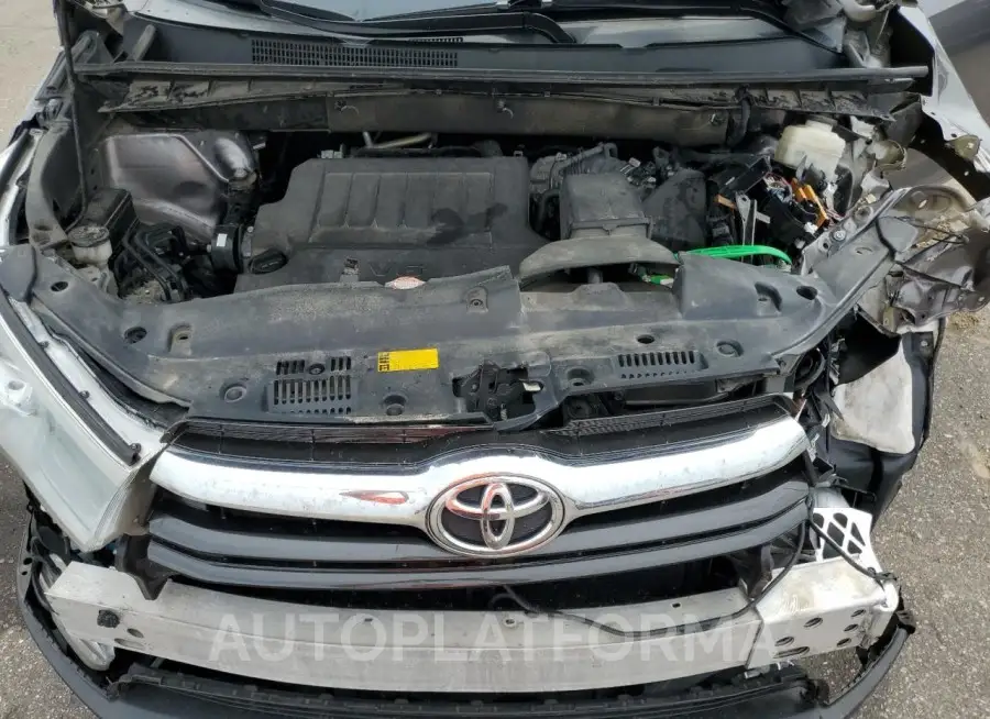 TOYOTA HIGHLANDER 2016 vin 5TDDKRFH0GS327325 from auto auction Copart