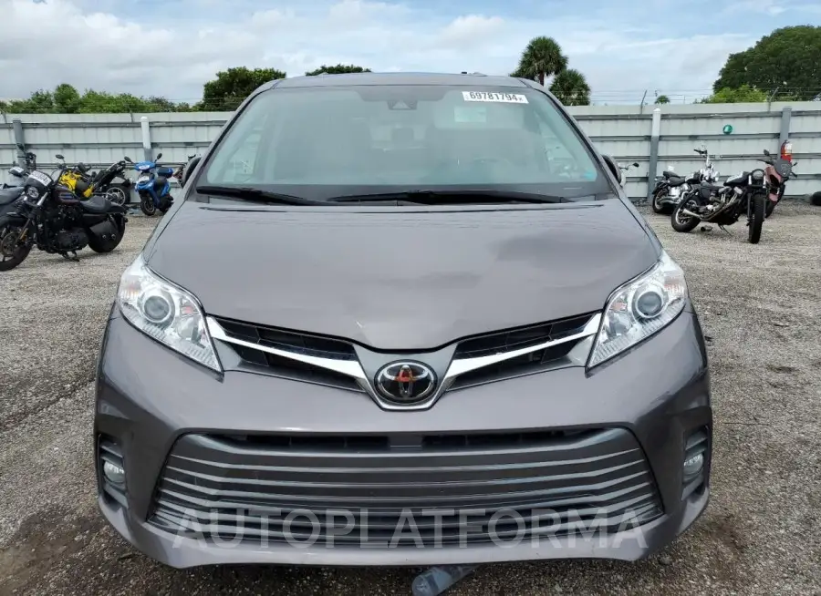 TOYOTA SIENNA XLE 2020 vin 5TDDZ3DC8LS248950 from auto auction Copart