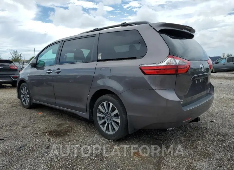 TOYOTA SIENNA XLE 2020 vin 5TDDZ3DC8LS248950 from auto auction Copart