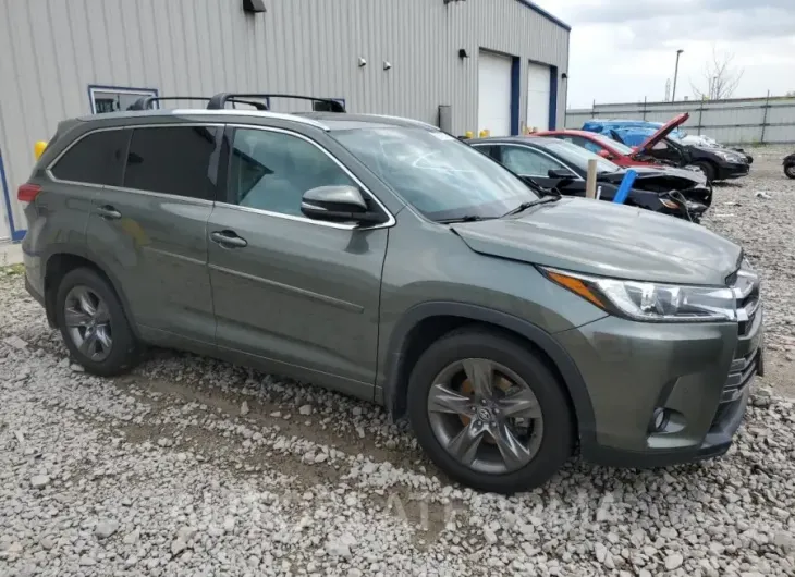 TOYOTA HIGHLANDER 2017 vin 5TDDZRFH3HS387645 from auto auction Copart