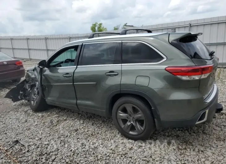 TOYOTA HIGHLANDER 2017 vin 5TDDZRFH3HS387645 from auto auction Copart