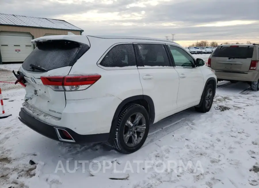 TOYOTA HIGHLANDER 2018 vin 5TDDZRFH9JS807124 from auto auction Copart