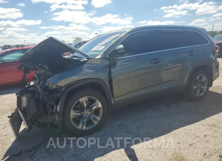 TOYOTA HIGHLANDER 2018 vin 5TDDZRFH9JS827745 from auto auction Copart