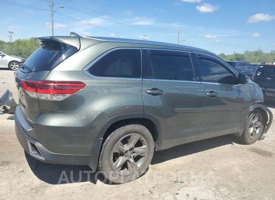 TOYOTA HIGHLANDER 2018 vin 5TDDZRFH9JS827745 from auto auction Copart