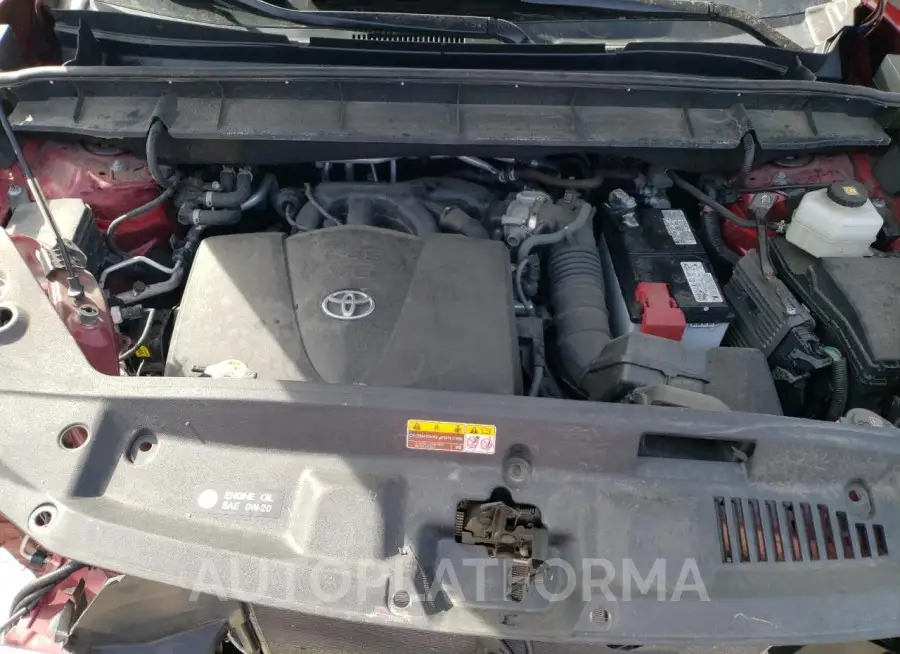 TOYOTA HIGHLANDER 2021 vin 5TDFZRBH4MS143754 from auto auction Copart