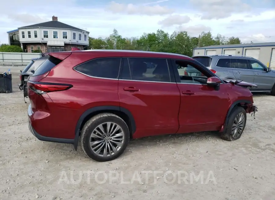 TOYOTA HIGHLANDER 2021 vin 5TDFZRBH4MS143754 from auto auction Copart