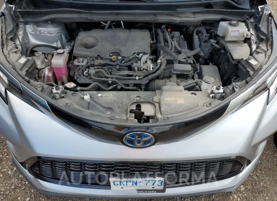 TOYOTA SIENNA LE 2021 vin 5TDGRKEC4MS074673 from auto auction Copart