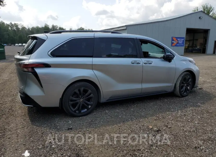 TOYOTA SIENNA LE 2021 vin 5TDGRKEC4MS074673 from auto auction Copart