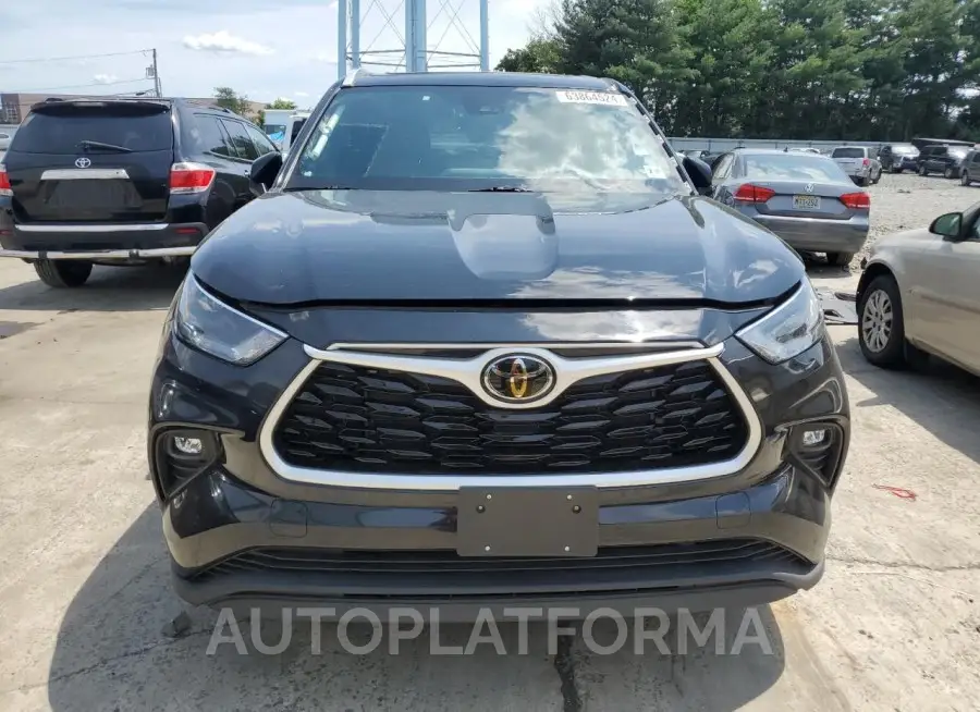 TOYOTA HIGHLANDER 2022 vin 5TDGZRAH9NS107923 from auto auction Copart