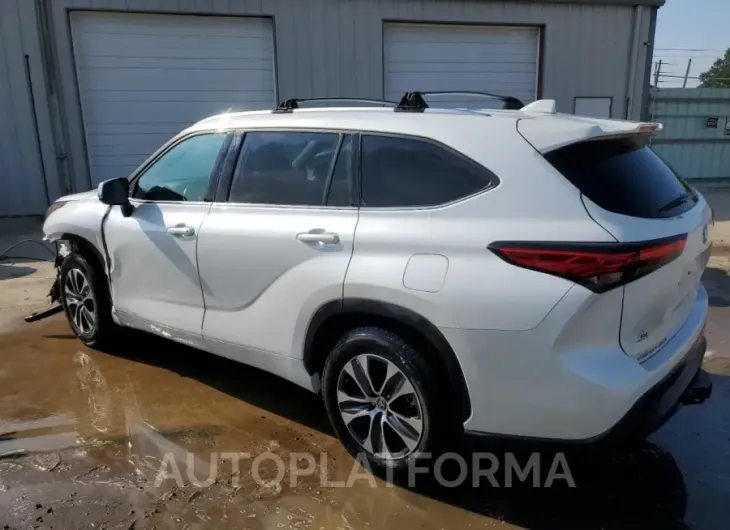 TOYOTA HIGHLANDER 2021 vin 5TDHZRAH3MS048550 from auto auction Copart