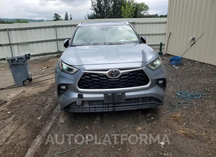 TOYOTA HIGHLANDER 2021 vin 5TDHZRBH8MS090453 from auto auction Copart