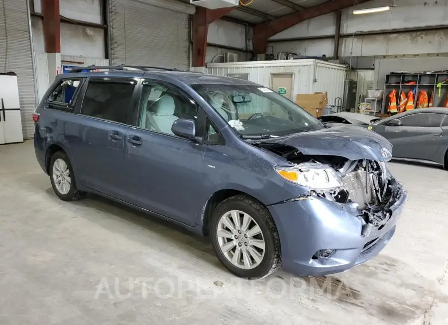 TOYOTA SIENNA LE 2017 vin 5TDJZ3DC7HS146713 from auto auction Copart