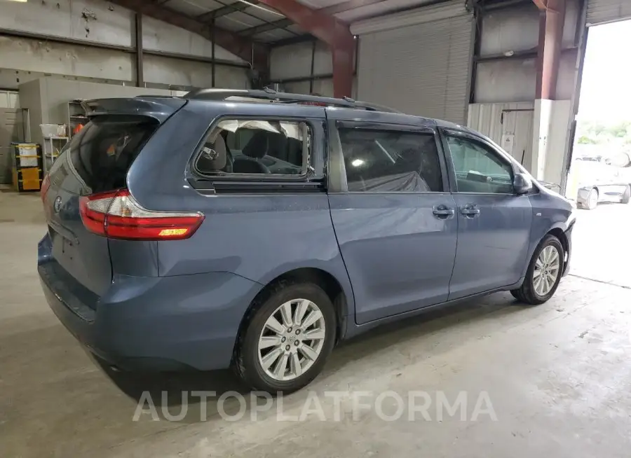 TOYOTA SIENNA LE 2017 vin 5TDJZ3DC7HS146713 from auto auction Copart