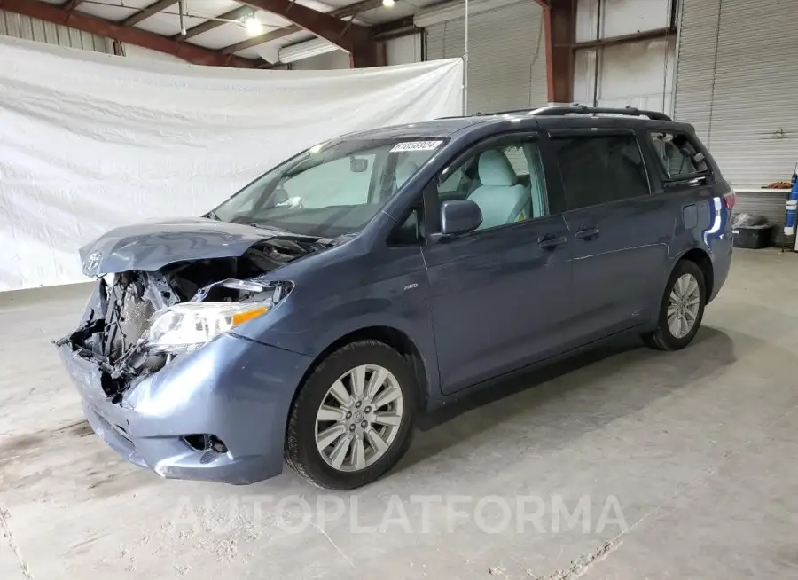 TOYOTA SIENNA LE 2017 vin 5TDJZ3DC7HS146713 from auto auction Copart