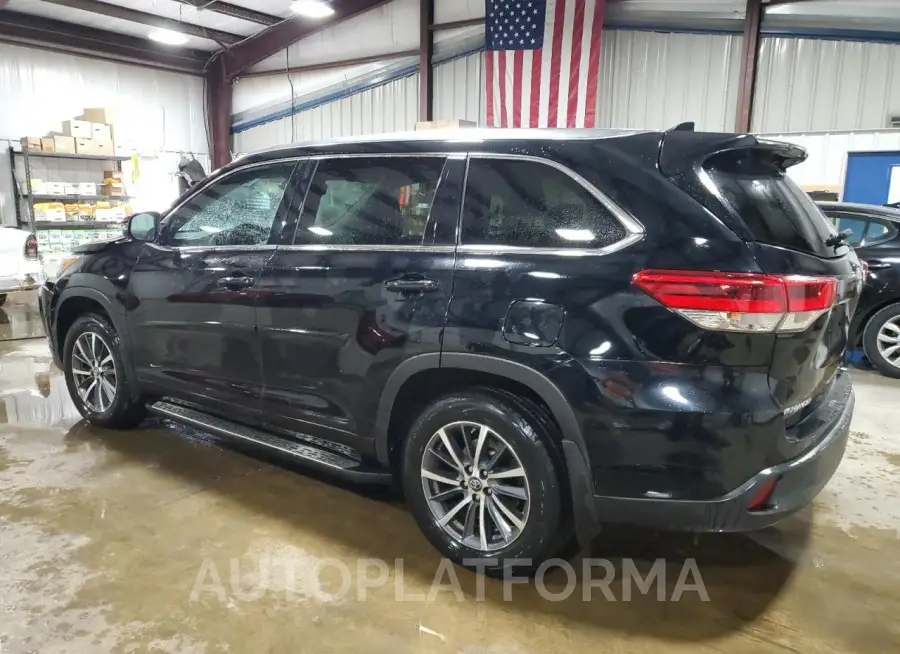 TOYOTA HIGHLANDER 2017 vin 5TDJZRFH0HS396645 from auto auction Copart