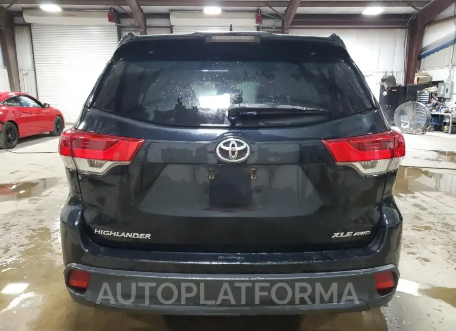 TOYOTA HIGHLANDER 2017 vin 5TDJZRFH0HS396645 from auto auction Copart