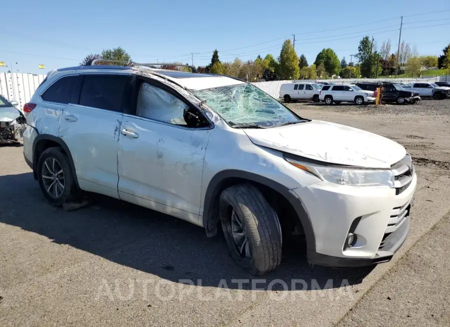 TOYOTA HIGHLANDER 2017 vin 5TDJZRFH2HS476027 from auto auction Copart