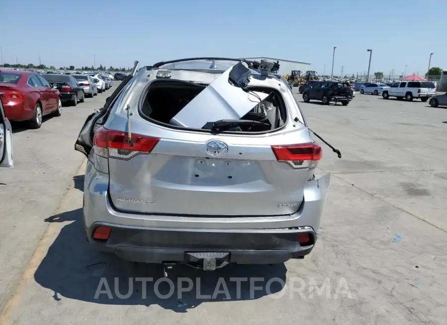 TOYOTA HIGHLANDER 2018 vin 5TDJZRFH5JS862169 from auto auction Copart