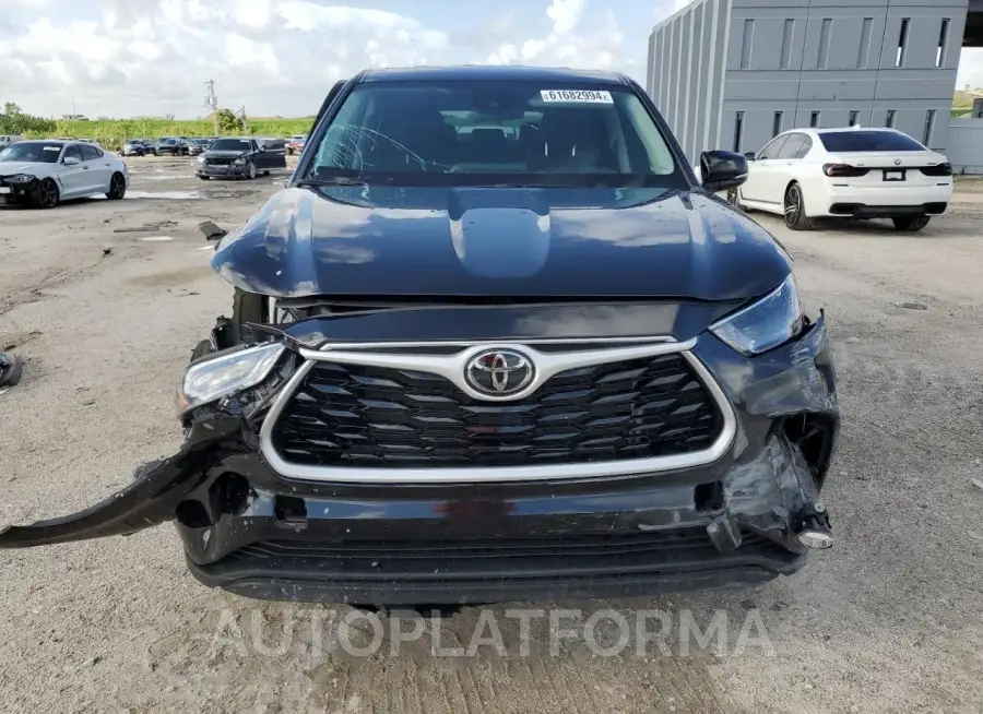 TOYOTA HIGHLANDER 2023 vin 5TDKDRAH5PS036702 from auto auction Copart