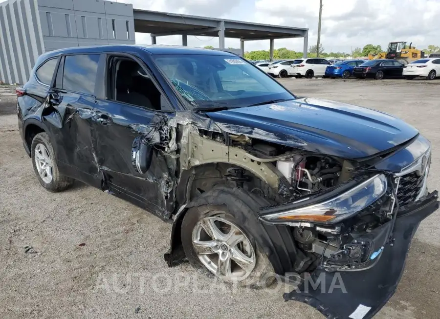 TOYOTA HIGHLANDER 2023 vin 5TDKDRAH5PS036702 from auto auction Copart