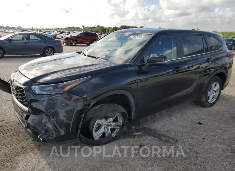 TOYOTA HIGHLANDER 2023 vin 5TDKDRAH5PS036702 from auto auction Copart