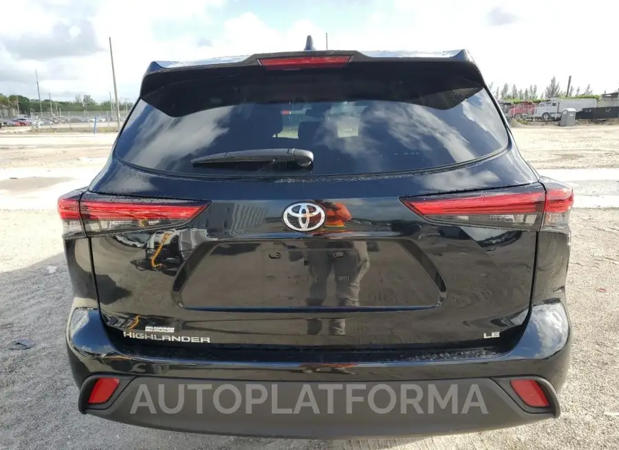 TOYOTA HIGHLANDER 2023 vin 5TDKDRAH5PS036702 from auto auction Copart